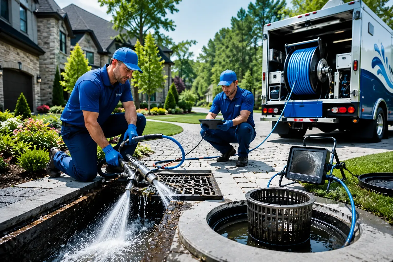 Local outdoor drain cleaning professionals in Defiance, IA